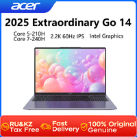 2025 Acer Extraordinary Go Laptop 14 Inch 2.2K 60Hz IPS Screen Notebook Intel Core 5-210H 16GB 1TB Netbook With Intel Graphics