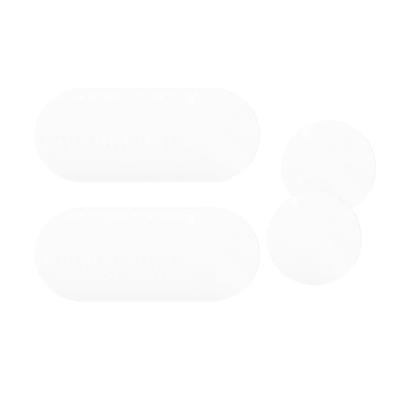 20 Pieces Round Kraft Paper Drawing Paper Paint Poster Creative Craft Paper