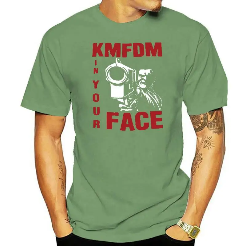 Vintage 1995 Kmfdm In Your Face Concert Tour T Shirt