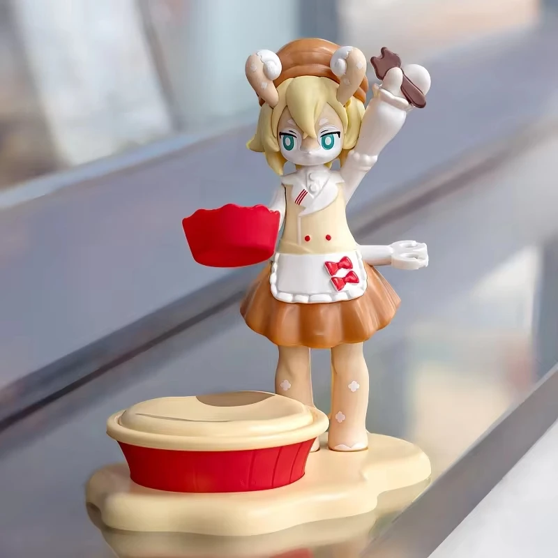 Genshin Impact Figuur Melusine Figuur Melusine Koffie Ei Taart Dessert Artist Model Co Branded Animatie Pvc Collectie Kid Gift