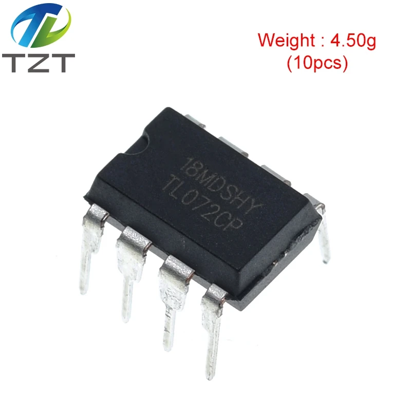 DIYTZT 10PCS TL072CP TL072 TL072CN