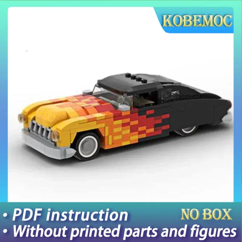 

Moc Building Bricks City Speed Champion Model Flame Supercar Technology Modular Blocks Gifts Christmas Toys DIY Sets Assembly