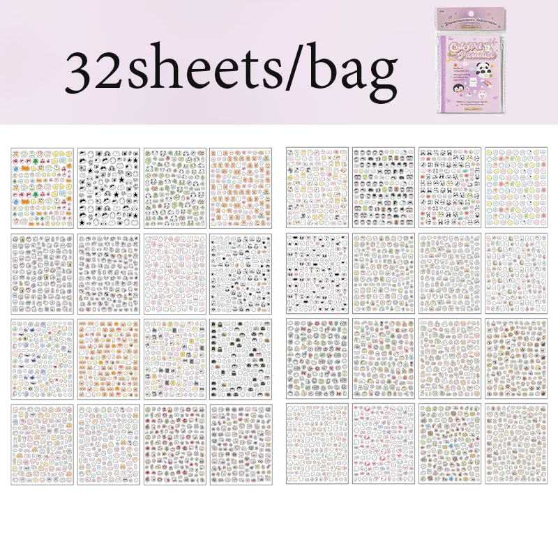 Mr Paper, kawaii Mini Deco Sticker Boek scrapbooking stickers stickers esthetische goedkope briefpapier levert journaling briefpapier