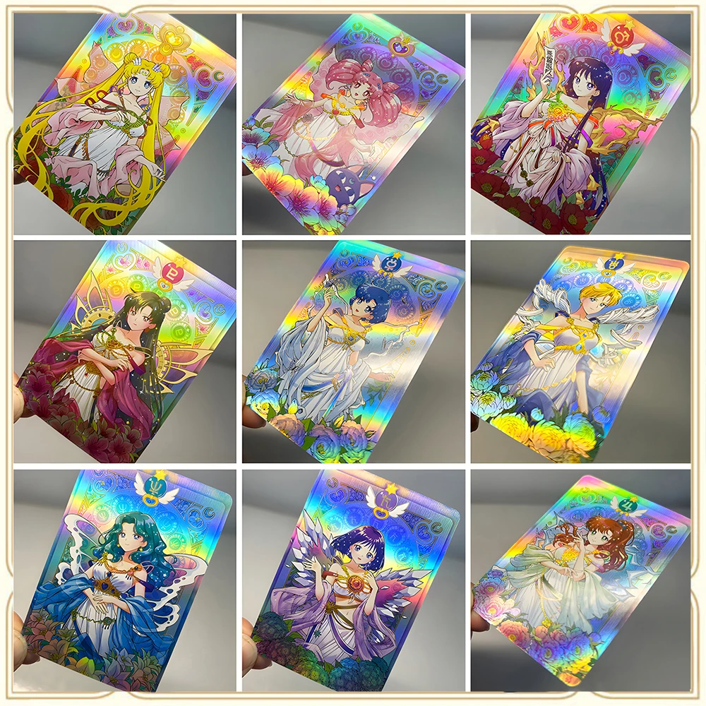 Anime Goddess Story DIY ACG Mizuno Ami Tsunade Shirahoshi Aoyama Nanami Sparkling Collectible Card Christmas Birthday Gift