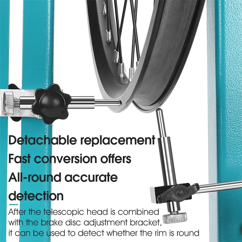 WEST BIKING Bicycle Wheel Truing Stand Bike Tire Tuning Table High Carbon Steel Bike Wheel Correction Stand Rack Repair Tool