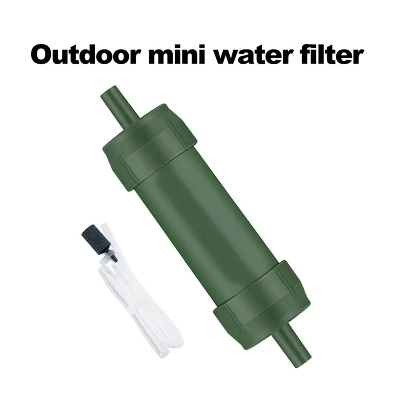 【CYBER MONDAY】For Storm For Survival Or Emergency Supplies Outdoor Mini Water Filter Straw Portable Water Purifier Purification
