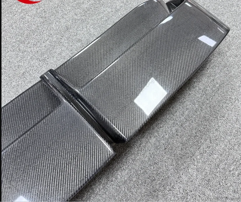 For Mini Cooper S F54 Carbon Fiber Rear Trunk Roof Spoiler Wing Trim Bodykits