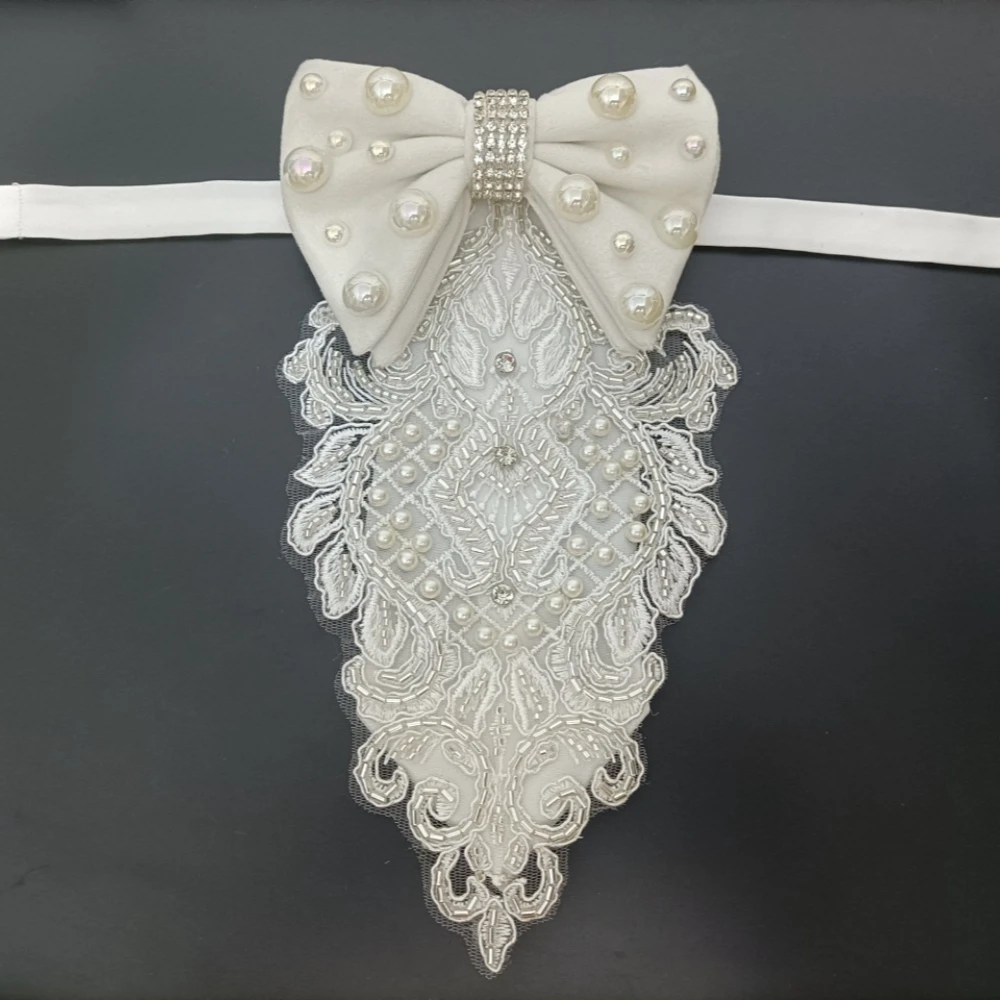 Original Design Men's Tie Handmade Jewelry High-end Business Banquet Suit Collar Flowers Brooch Groom's Wedding Shirt Bow Ties - Image 5