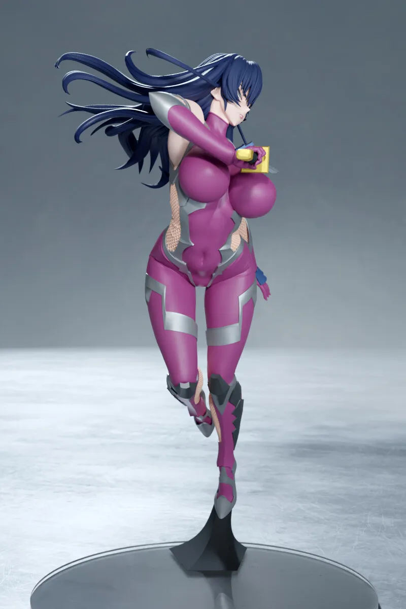 レジンフィギュアキット 太陰院 1/7 ラガワアサギ 24cm 未塗装ガレージレジンキットモデル GK