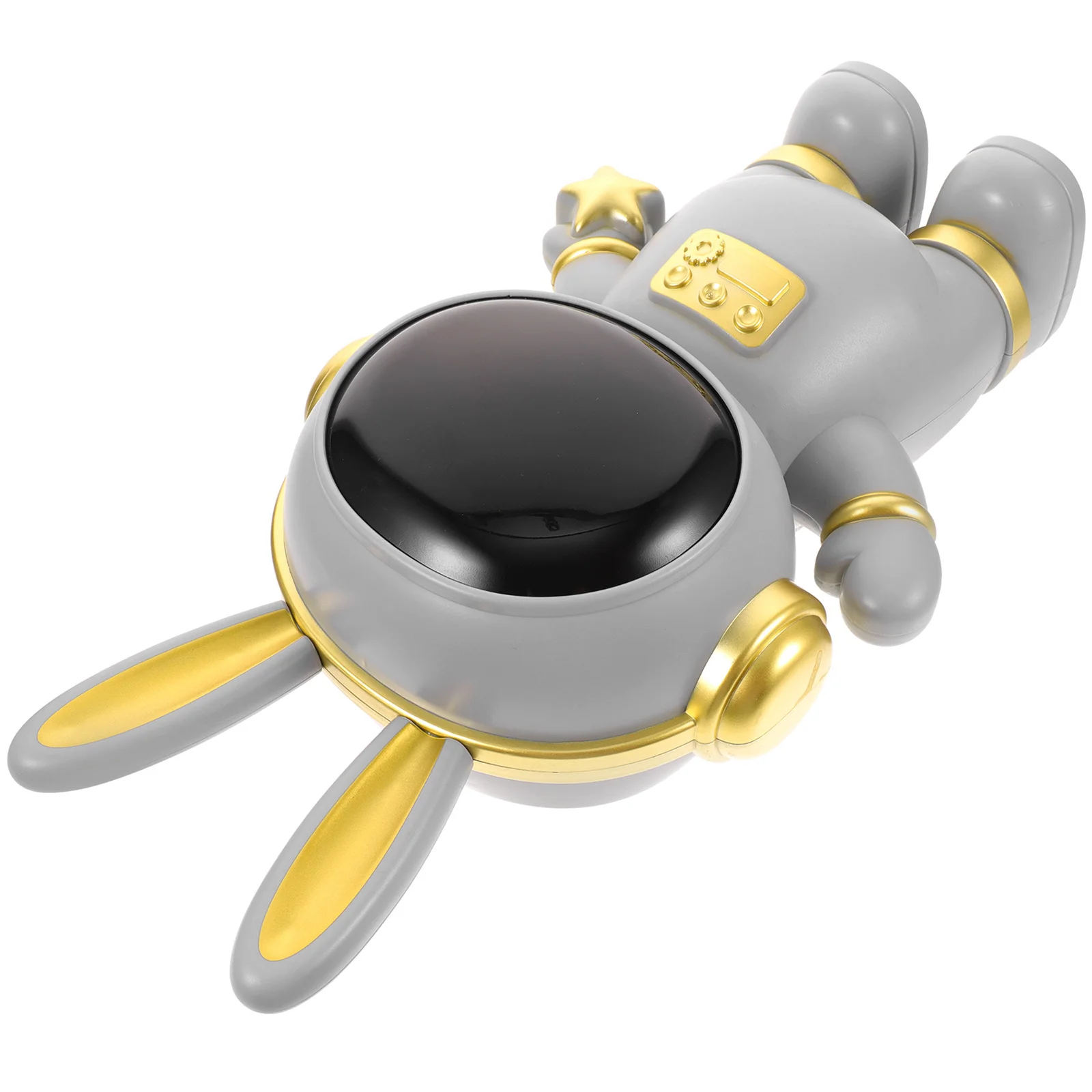 Adorável espaço coelho cofrinho grande capacidade coelho poupança pote crianças caixa de armazenamento de dinheiro ornamento de mesa cofrinho de coelho