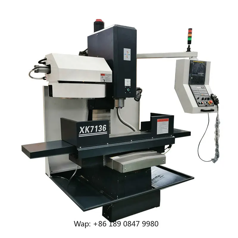 【Hot】2022 Fresadora Cnc Mini Cnc Milling Machine Metal XK7136 Mini CNC Milling Machine with Tool