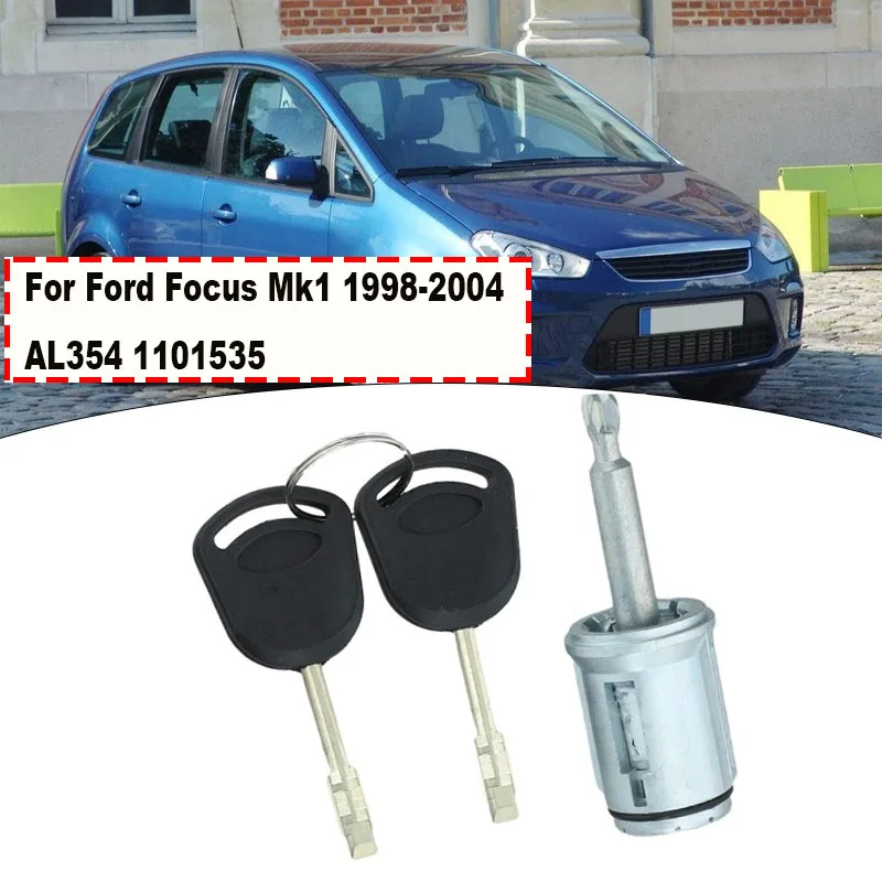 

Car Bonnet Lock Cylinder With 2 Keys Car Door Lock Core Keys Switch Lock For Ford For Focus Mk1 1998-2004 Exterior Accessories