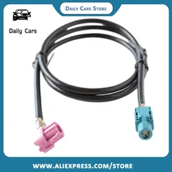 Car USB Cable NBT CIC Video Cable Console Retrofit For BMW NBT CIC LVDS Video Cable USB Socket Cable 80cm Car Electronics