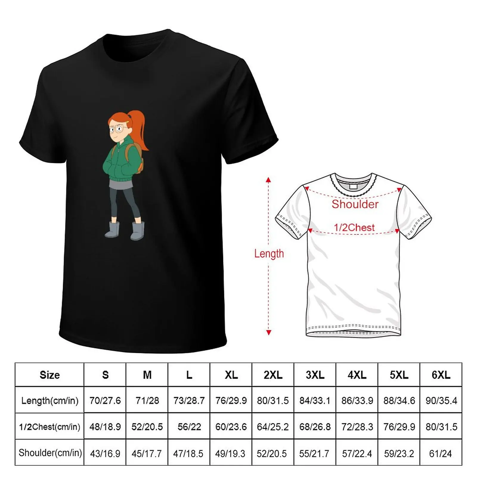 Tulip (Infinity Train) T-Shirt clothes baggy shirts shirts graphic black t-shirts for men