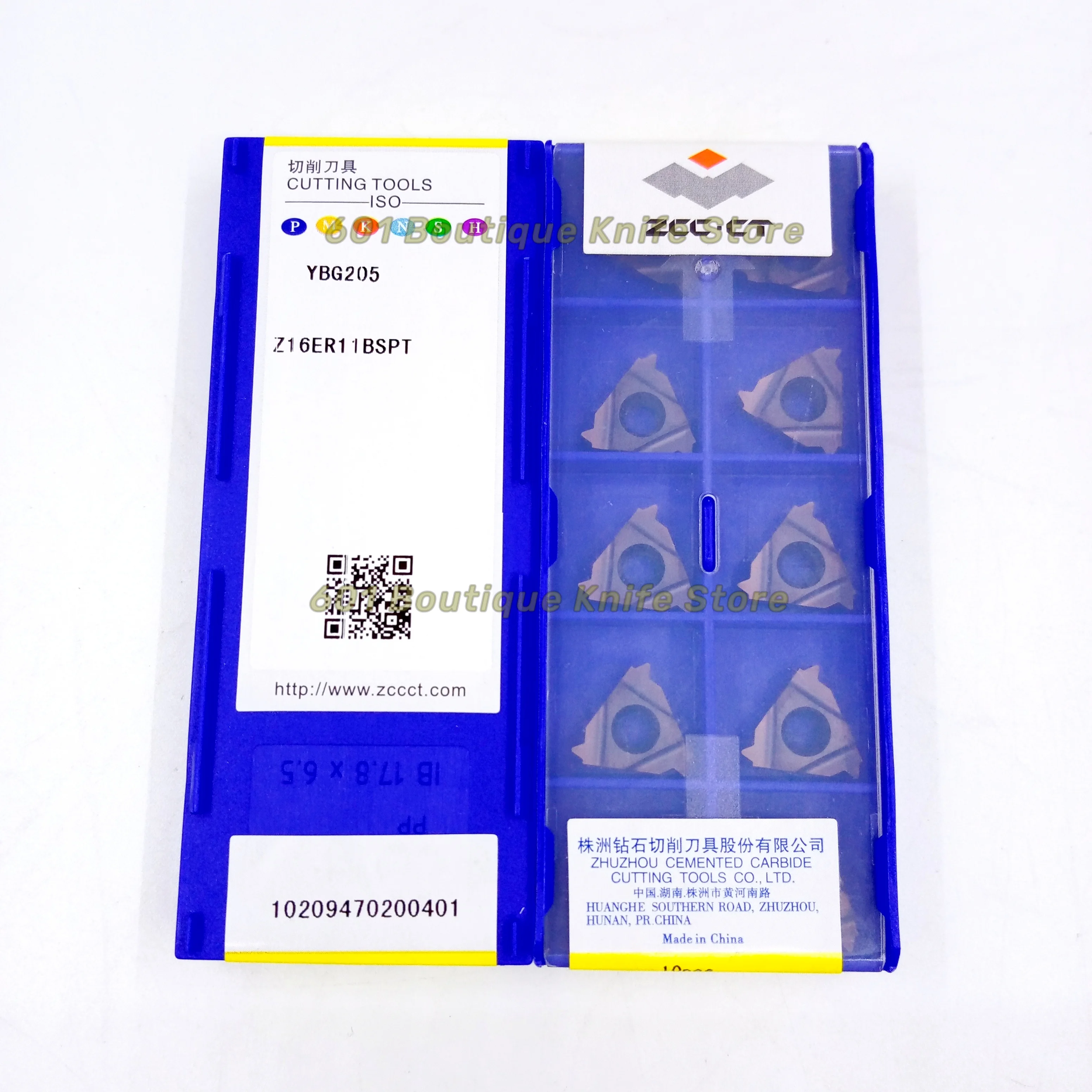 Z16ER Z16ER11BSPT YBG205  original ZCCCT carbide insert lathe tools cnc carbide threading inserts