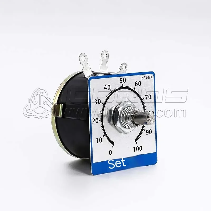 The 0-100 Potentiometer Digital Dial Square Scale Is Suitable For Potentiometers Such As WTH118 And RV24