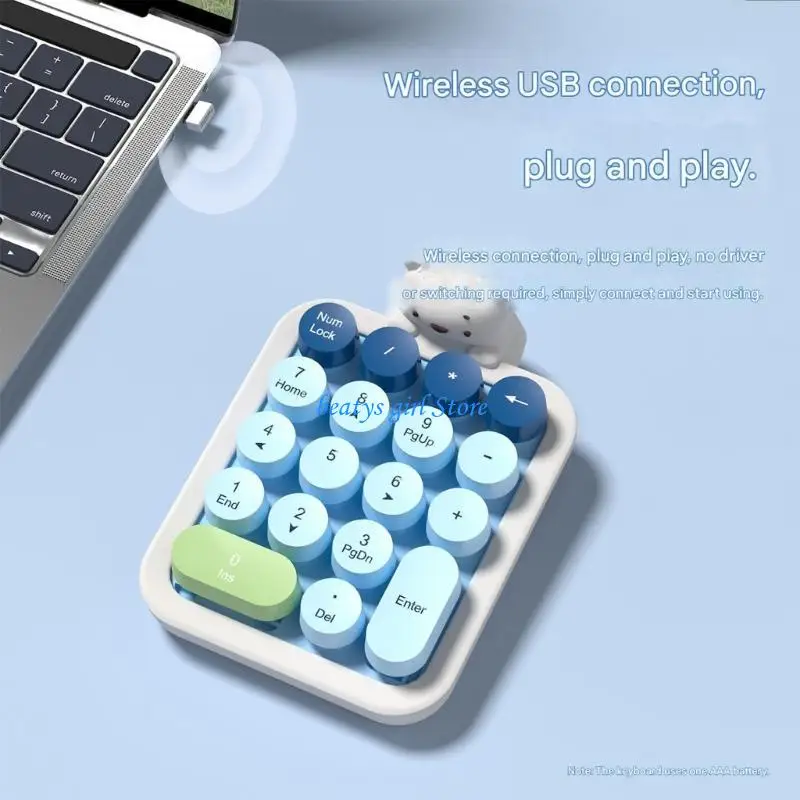 

C7AB Numeric Keyboard Featuring Switchable Keypad For Flexible Toggling Between Numeric Entry And Function Operation Numpad
