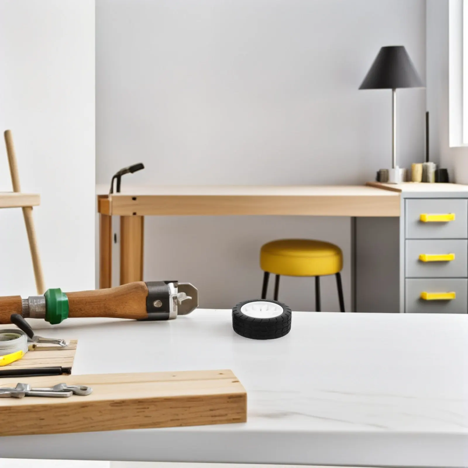 

20Pcs 30Mm Rubber Wheels for Rc Car Models DIY Science Experiments Educational Robotics Kits Home School Lab Craft Projects