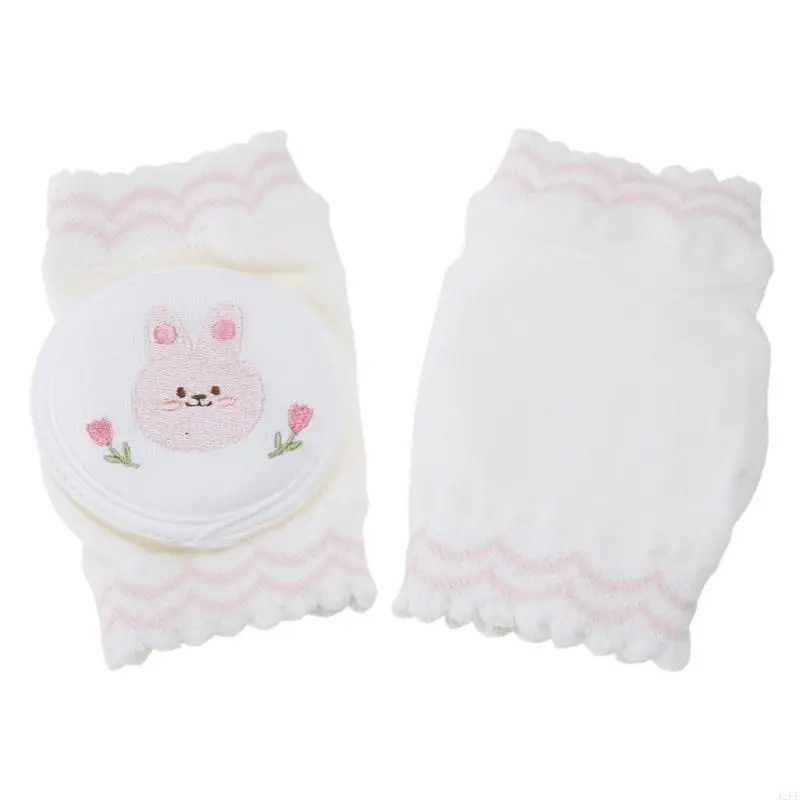 J2FF Baby Knee Pads for Walking Baby Girls Boys Crawling Knee Pads Cotton Knee Protector Gender Neutral Knee Protective Pad