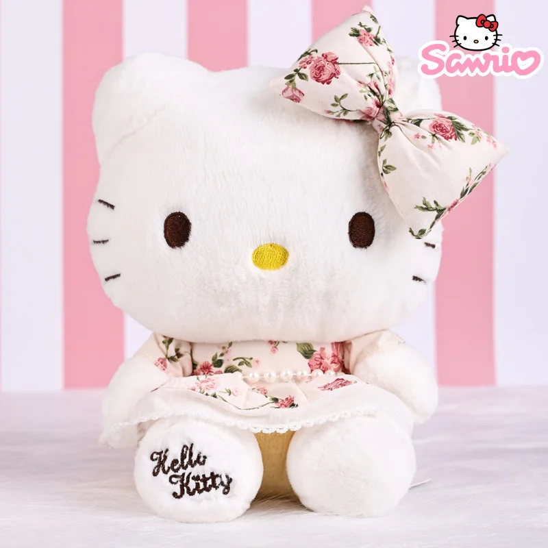 Jouets en peluche Sanurgente pour enfants, oreiller de dessin animé mignon, Hello Kitty, jouets en peluche pour bébé, cadeaux pour enfants, poupées pour filles et garçons, Kawaii