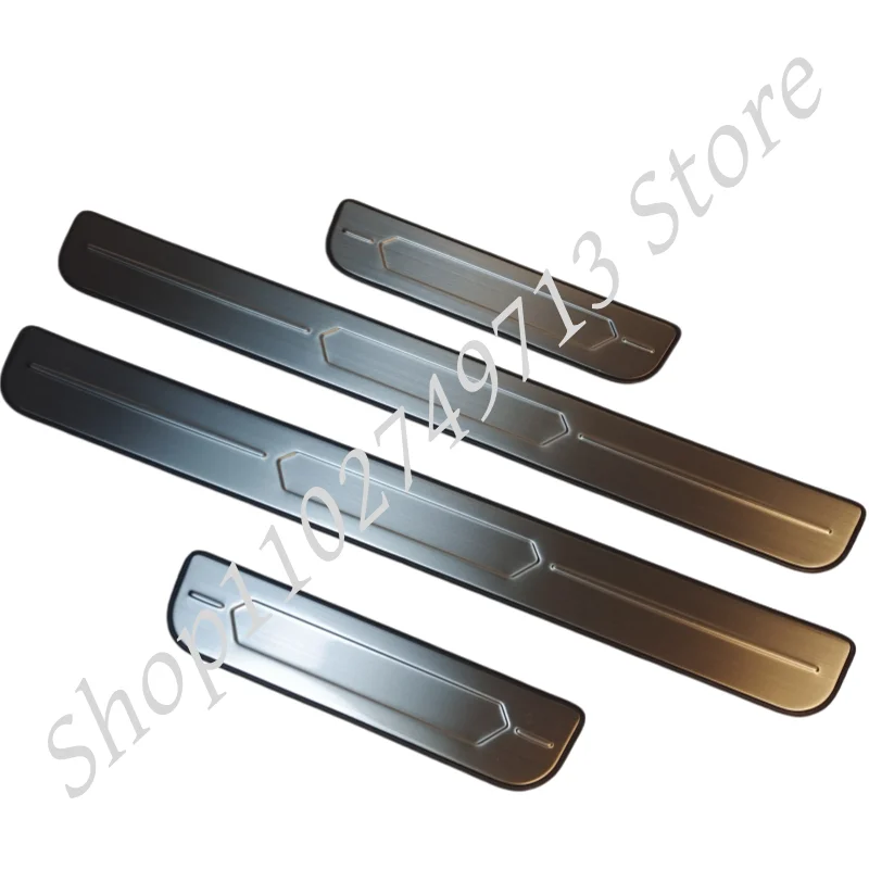 

Новая, новая, высококачественная накладка на порог из нержавеющей стали 304, автомобильные аксессуары, накладка для MG ZS ZS EV 2017-2025