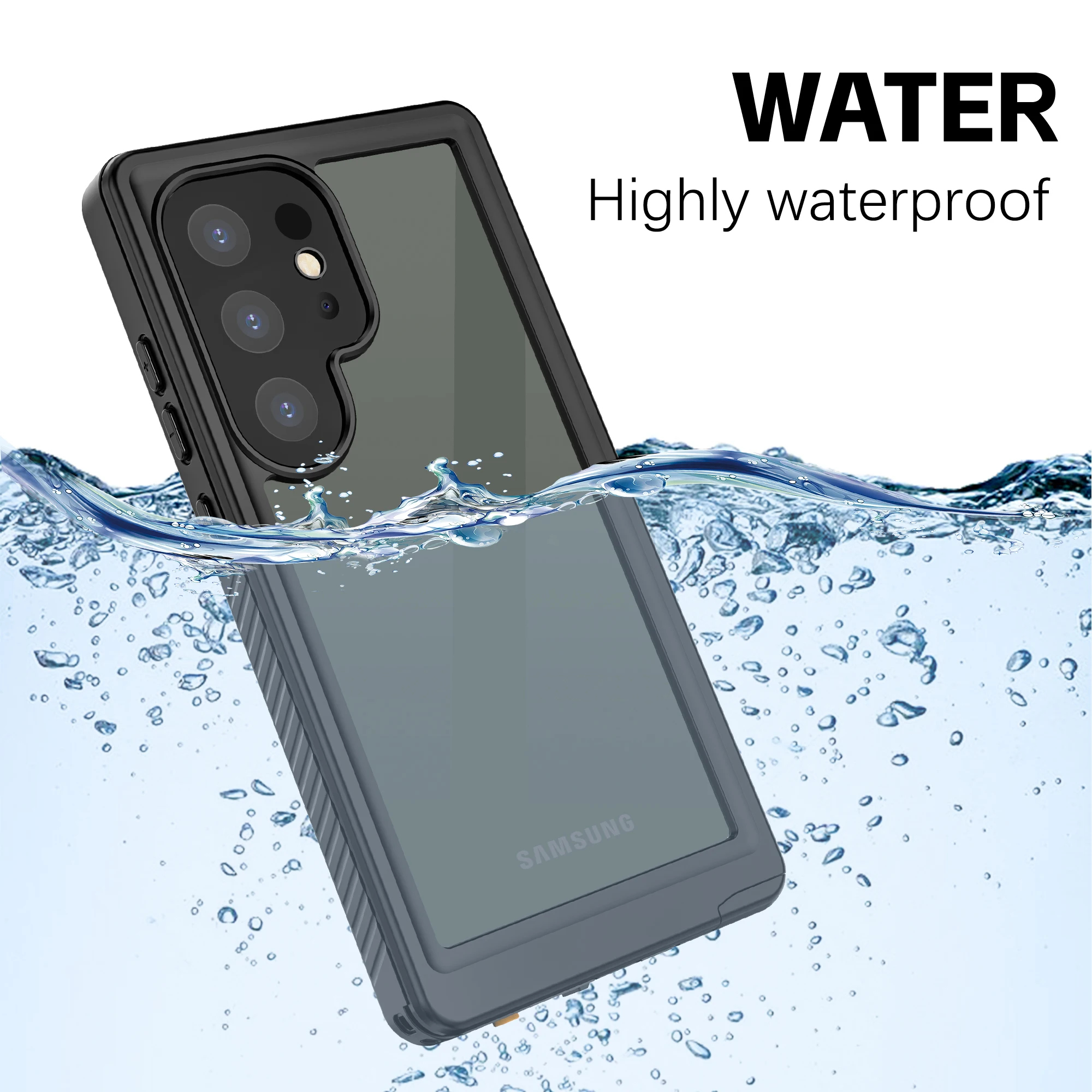 IP68 waterproof protective phone case for Samsung GalaxyS24 S23 Plus S22 Ultra Anti-drop swimming cover