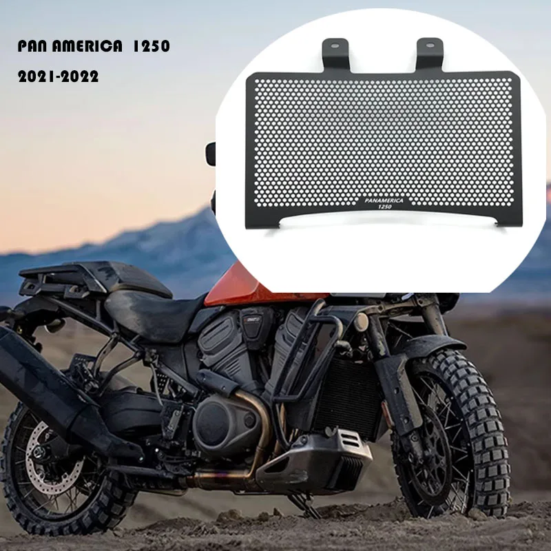 

Для Harley Davidson PA1250 Pan America 1250 1250S 2021 2022 2023 2024 защита радиатора мотоцикла, решетка радиатора, защитная крышка