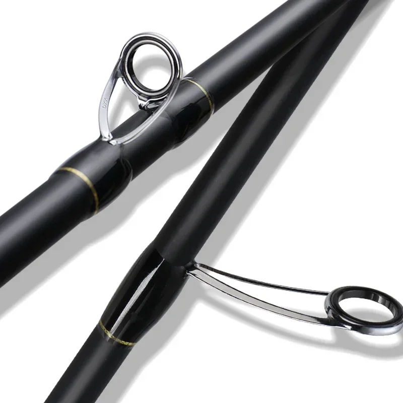 

2.03M Reel Holder Cross Formed SiC Rod Guide Ring High Carbon Ribbon Fast Action Casting Fishing Rod