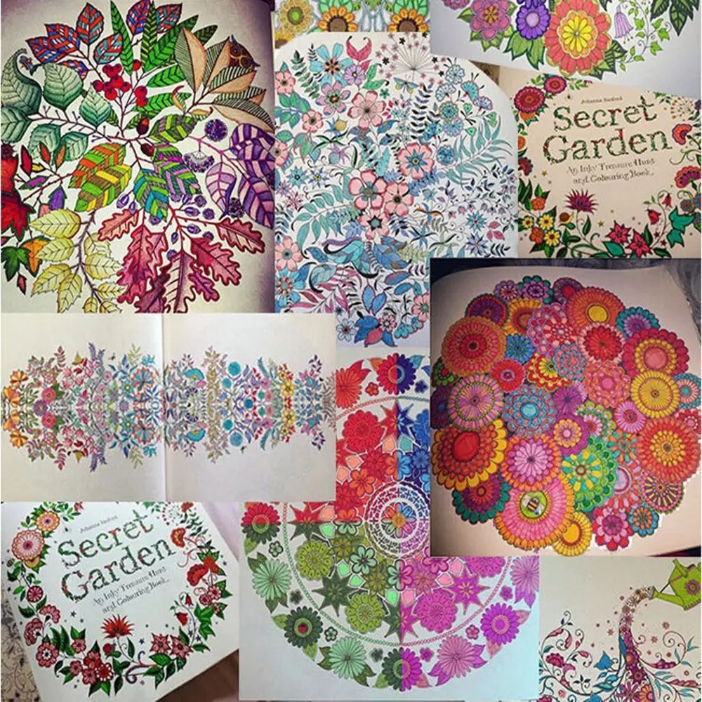 24-pagina's nieuwe stijlen verlichten stress gemengde kleuren Engelse editie Graffiti kleurboek schilderboeken handgeschilderde tekening