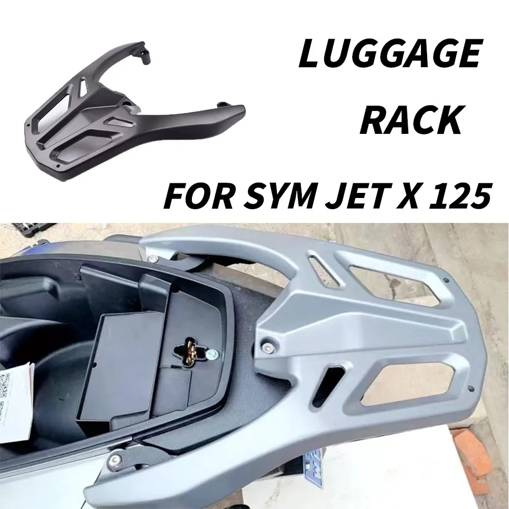 

New Rear Seat Area Luggage Rack For Sym Jet X 125 / 150 / 200 2023 Motorcycle Pillion Luggage Rack Sym Jet X 125 / 150 / 200