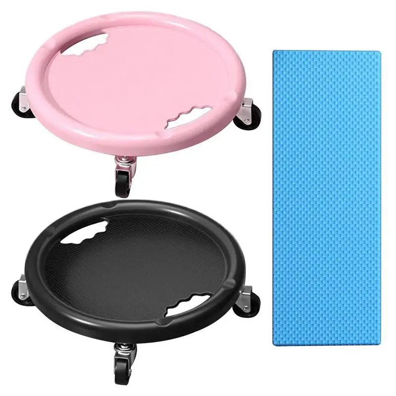 

Abdominal Wheel Board Core Workout Equipment With Mat 360 Degree Rotating Exercise Roller Wheel Core Glider Ab Roller Wheel