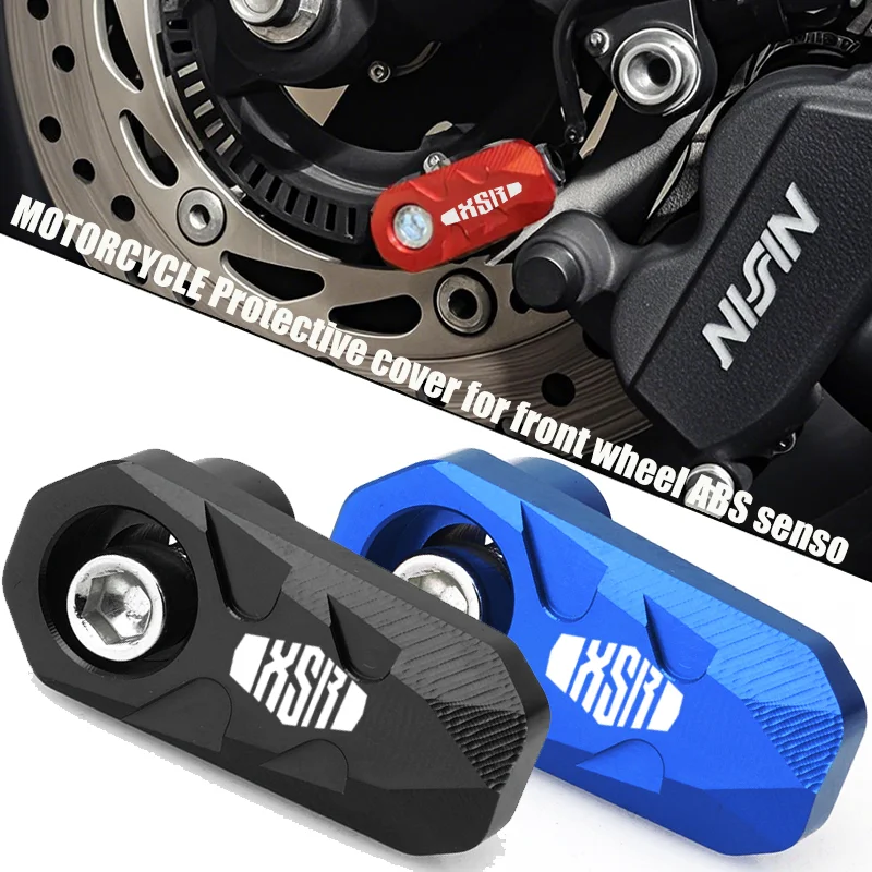 

For Yamaha XSR700 XSR900 XSR 700 900 2015-2024 2023 Motorcycle Accessories Aluminum Front Rear Wheel ABS Sensor Protection Guard
