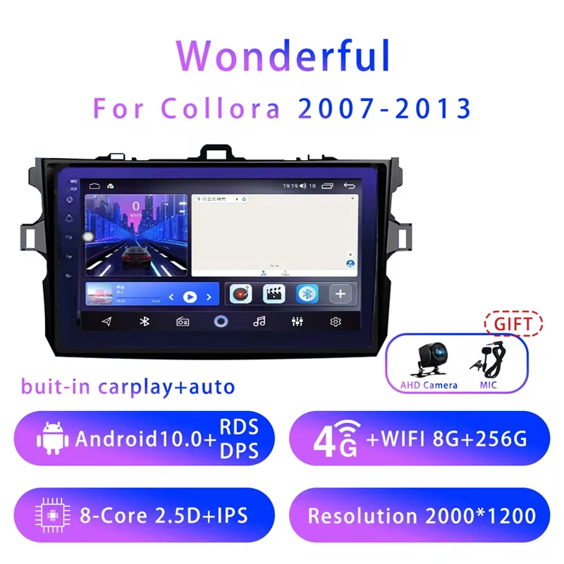 

FYT 7862 Car Radio Wireless Carplay Android Auto 2 Din 7Inch Multimedia Player For Toyota Hyundai Kia Nissan Honda Lada VW