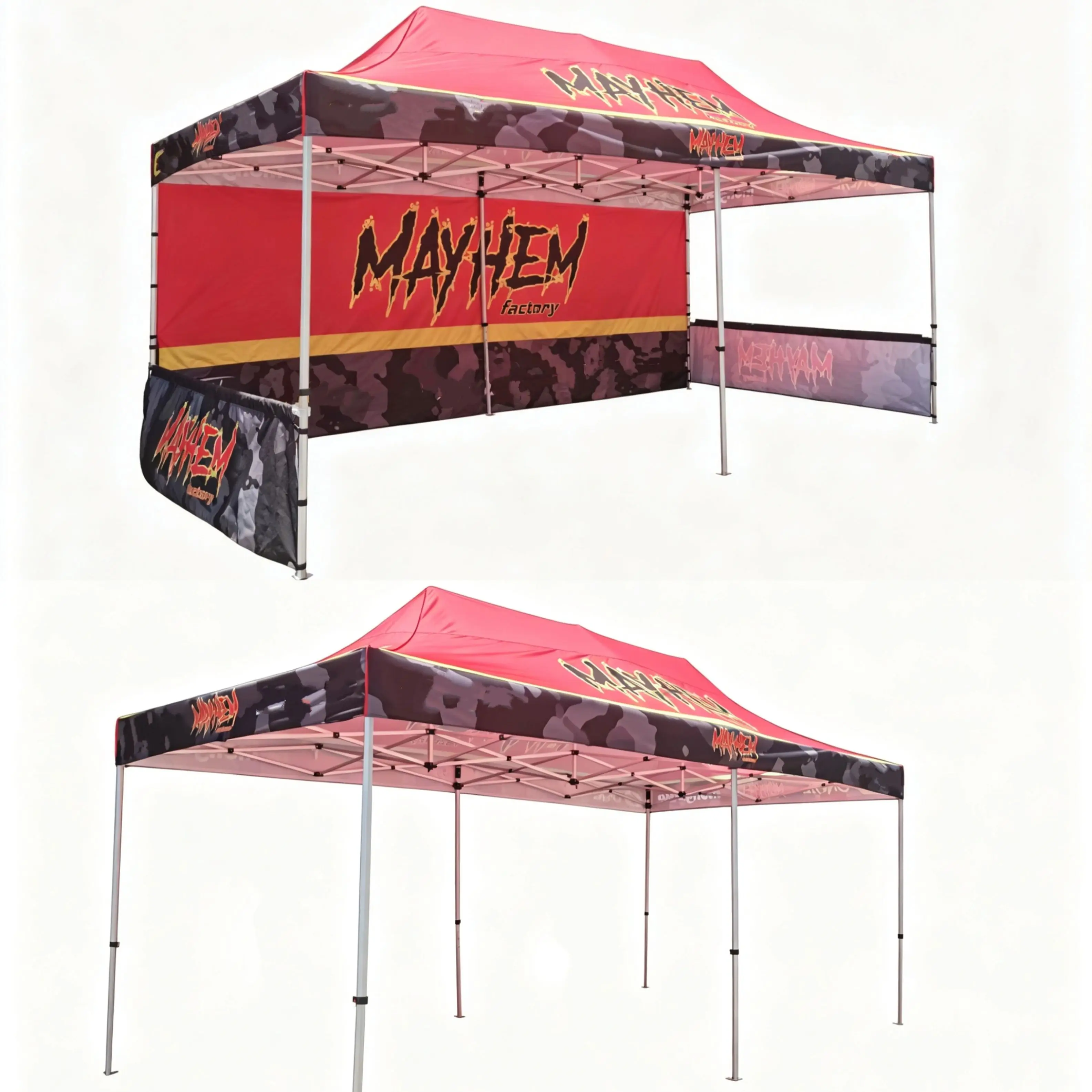 Exhibition Event Marquee Gazebos Custom Printed Canopy Pop Up Foldable Tent Outdoor Party Tradeshow Promotional Tents
