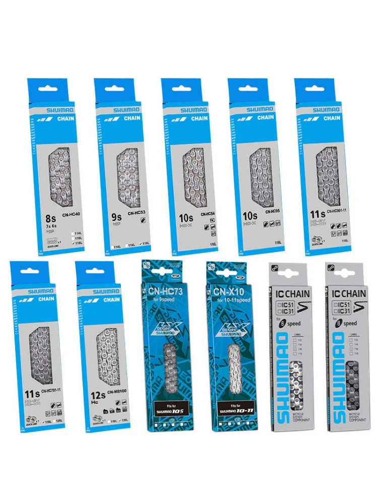 AliExpress NONE 6/8/9/10/11Speed Bicycle Chain High Alloy Steel for Road Mountain MTB Bike Drivetrain Components Accessories Cycling Enthusiasts