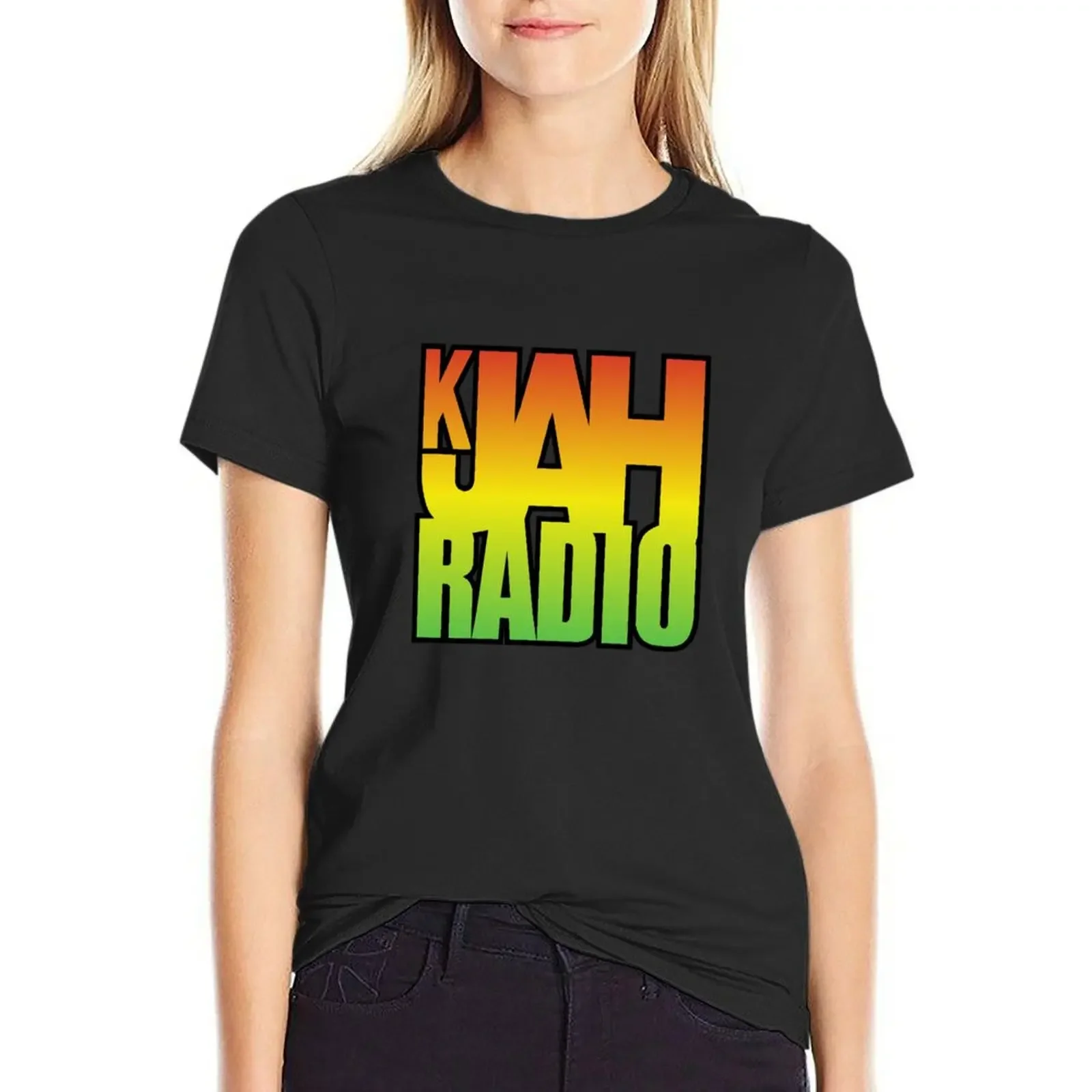 

K JAH RADIO - GTA III T-Shirt funnys tees tops blanks rock and roll t shirts for Women