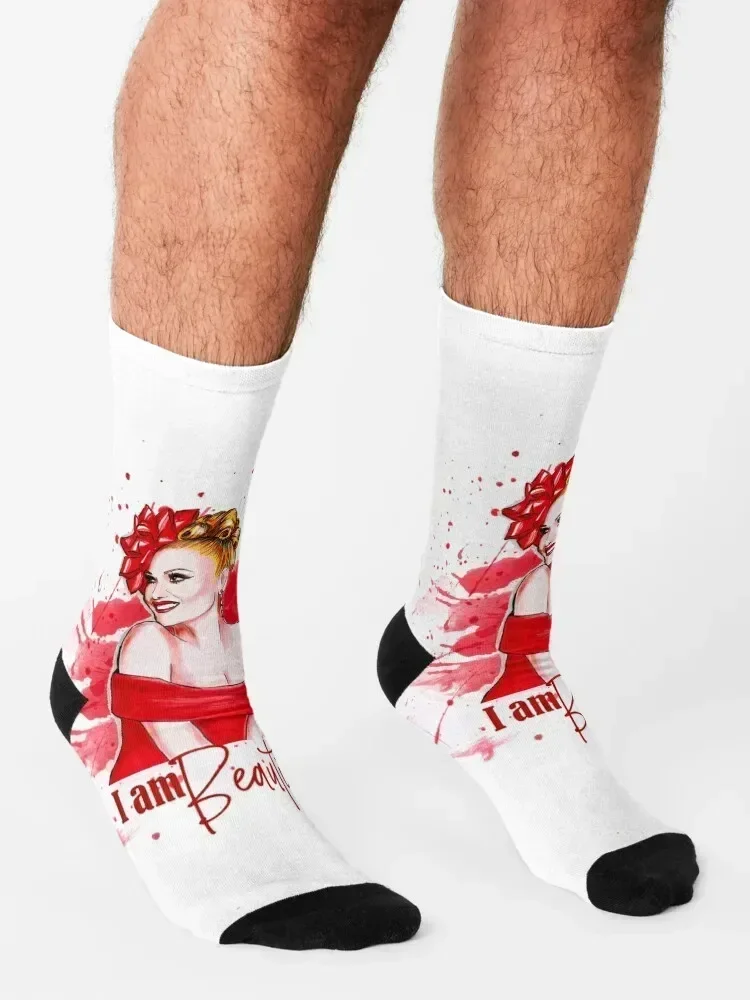 جوين ستيفاني. أنا جميل. جوارب عيد الميلاد والهالوين والهوكي للرجال من القطن عالي الجودة جوارب رجالية فاخرة للنساء