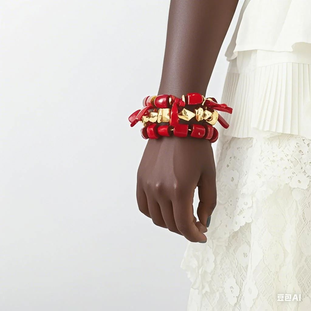 

ZAA Trendy 3pcs/Lot Red Coral Elastic Bracelet For Women Fashion Summer Holiday Ocean Animal Coral Exquisite Hand Jewelry Gift