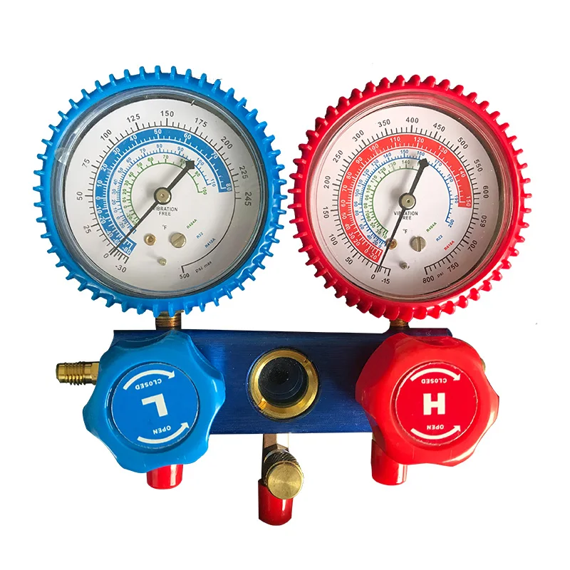 

R404A R22 R134a R410A Refrigeration Hvac Manifold Auto Pressure Gauge Set