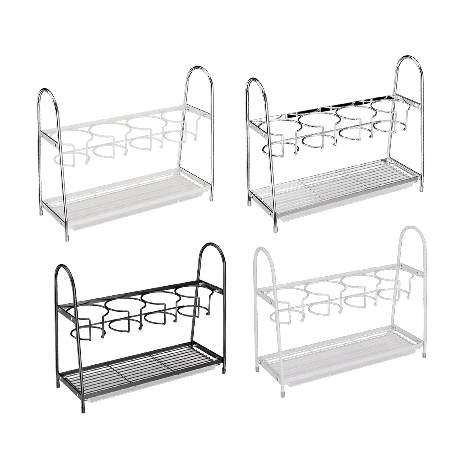 

Органайзер для бутылок с водой, стеллаж для кухонной кладовой, отделения для посуды, стойка для организации стаканов из углеродистой стали