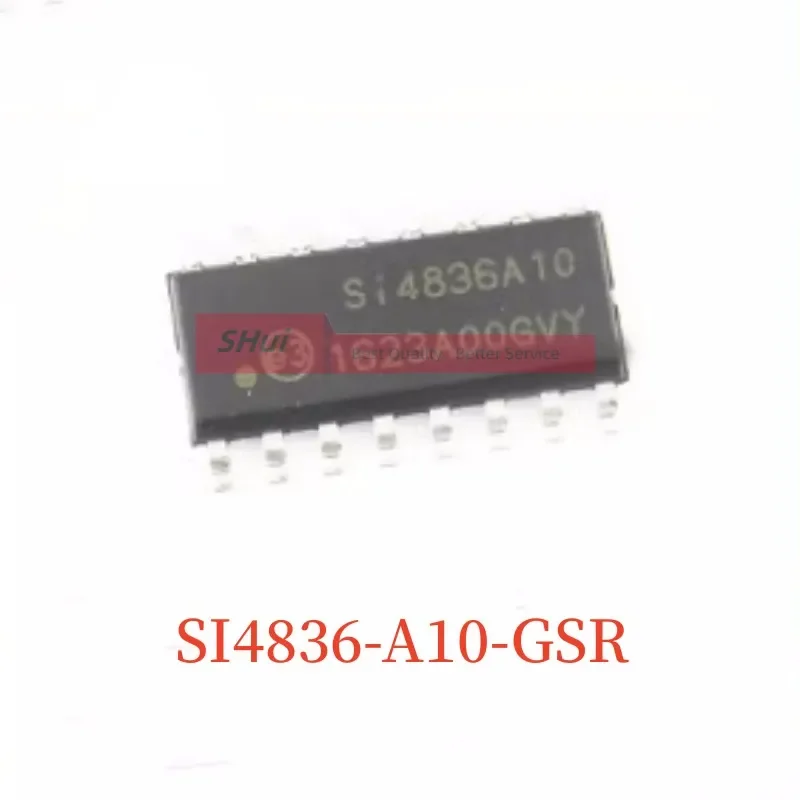 

10PCS SI4836-A10-GSR SI4836-A10 SI4836 SOP16 Radio Multi-band Receiver Chip Video receiver