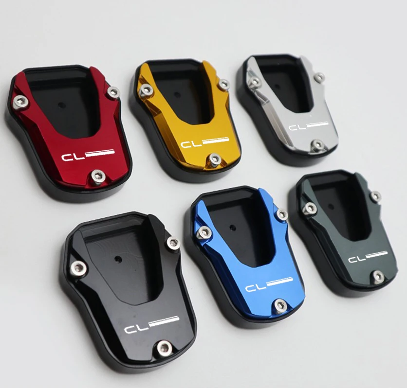 Para Honda CL CL250 CL300 CL500 2023 2024 2025 accesorios soporte lateral extensión de caballete placa de soporte