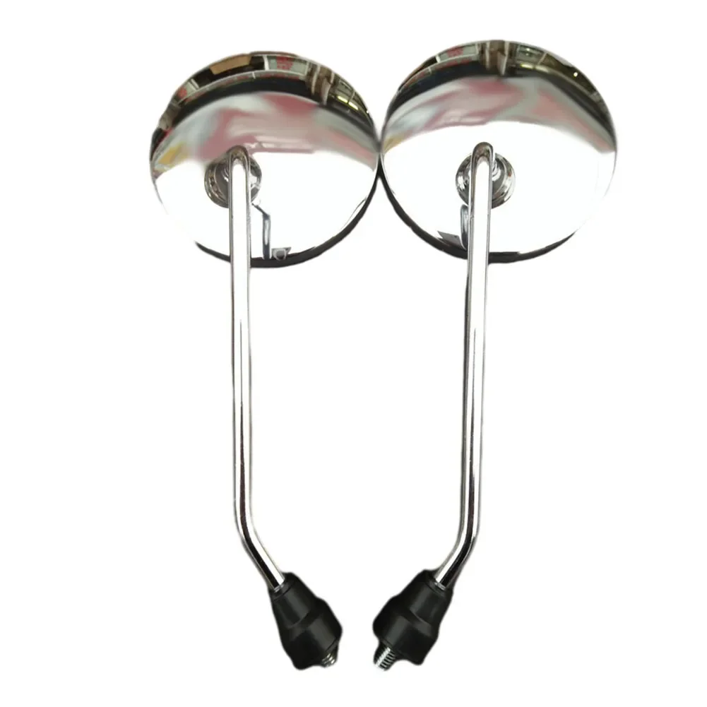 

New Practical Rearview Mirror Ebike Mirror Mirrors Wide Angle 8MM Convex Easy To Install For Ebike High Quality