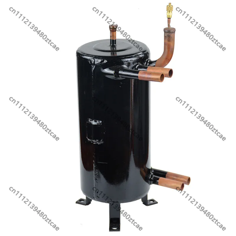 1-15HP High Efficiency Tank Shell & Tube Heat Exchanger, Condenser & Evaporator Replacement Parts,Fin Copper Coil Heat Exchanger