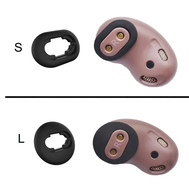 4 paia per auricolari Galaxy auricolari Live adattatore in Silicone auricolari di ricambio per ali auricolari per Samsung Galaxy Buds accessori Live