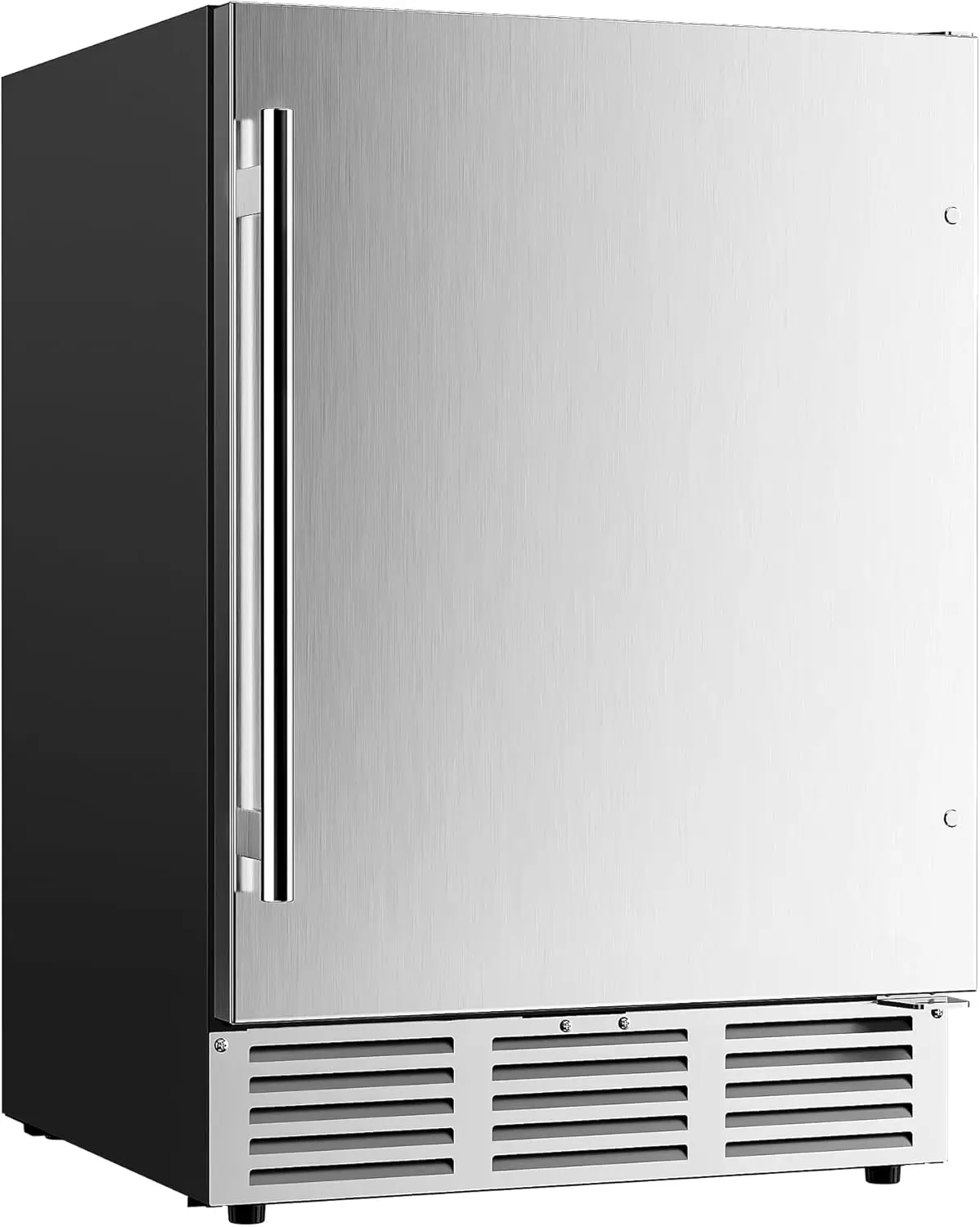 24 Inch Beverage Refrigerator, Built-in and Freestanding Beverage Cooler 180 Can, Under Counter Beverage Fridge with Stai