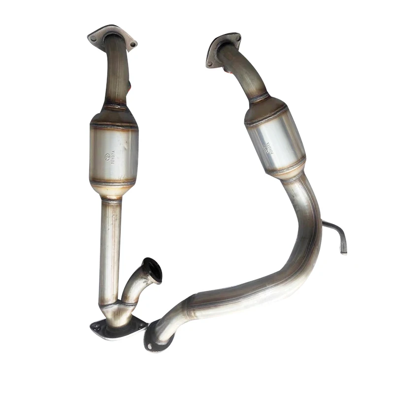 

The Exhaust Central Catalytic Converter Fit for Toyo Prado with Excellent Welding