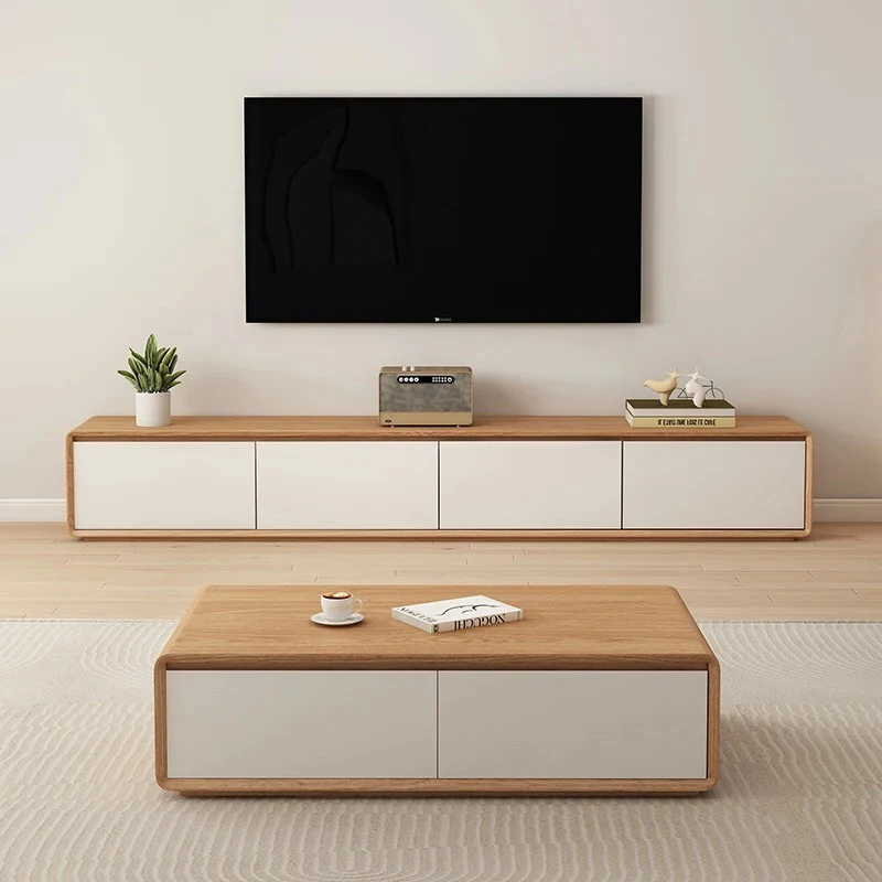 تصميم خشبي وحدات تحكم التلفزيون خزانة شخصية بسيطة بوهو نمط التلفزيون تقف النمط الصيني الجمالية Archivadores ديكور المنزل #6