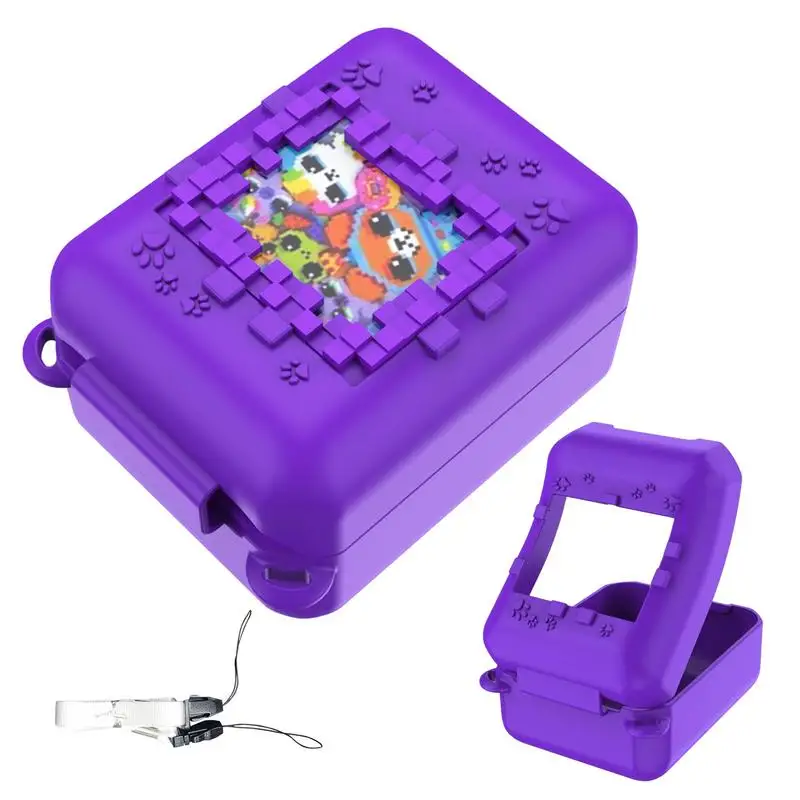 Silicone Case Compatible With Bitzeee Interactive Toy Digital Pet Strong Durable Anti-drop Cover For Virtual Electronic Machine