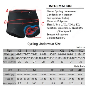 Quần short đi xe đạp thoải mái cho phụ nữ, đồ lót xe đạp màu hồng, quần áo bên trong đệm gel 10 quần áo bán hàng chính đi xe đạp màu hồng - №5